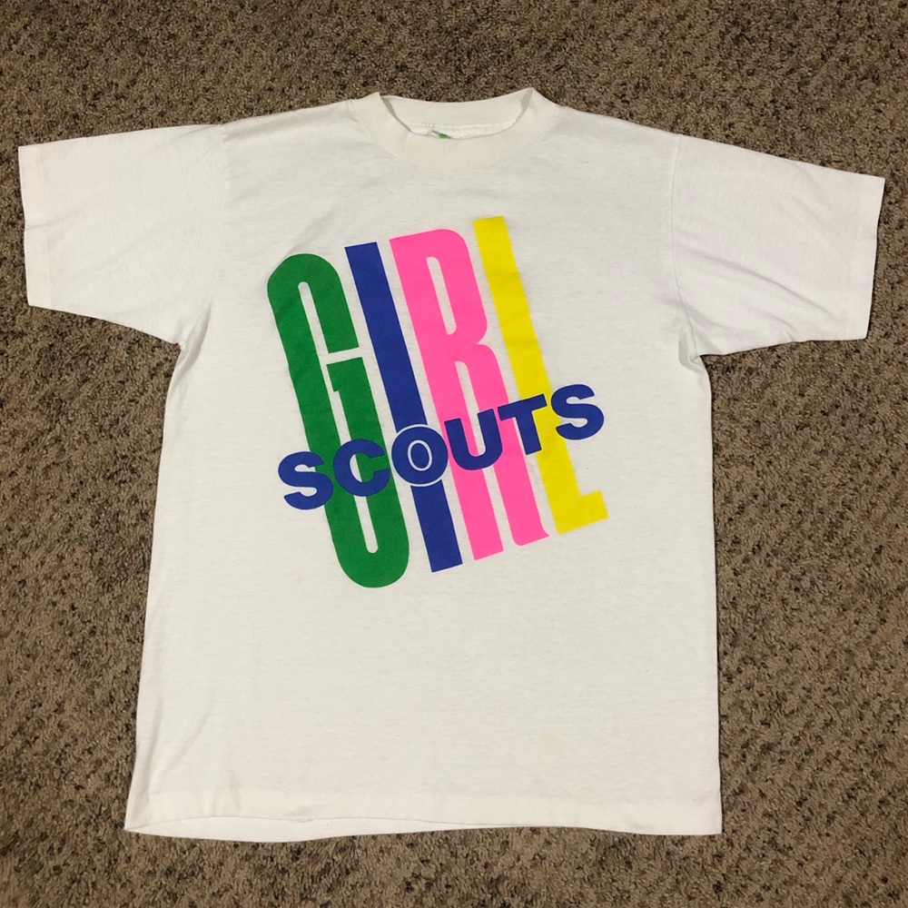 Vintage Girl Scouts T-shirt 👧🏻 🍪